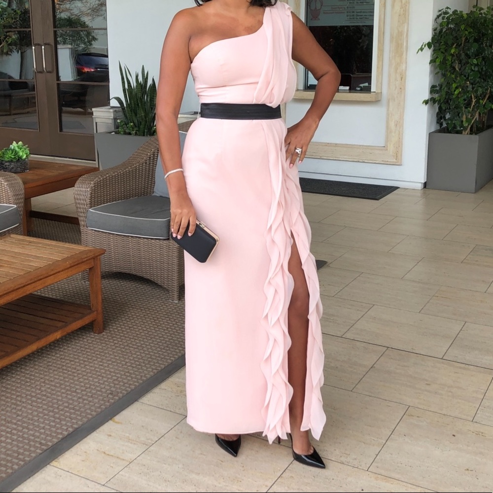 Pink Vera Wang dress